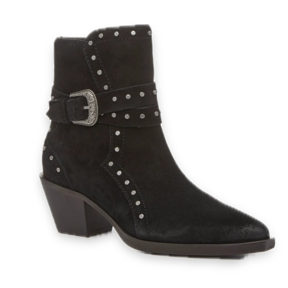 Crown Vintage Kilon Western Bootie Black Size 8.5